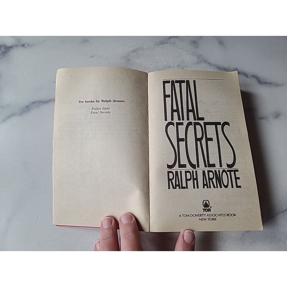 Fatal Secrets By Ralph Arnote Paperback - Picture 4 of 10
